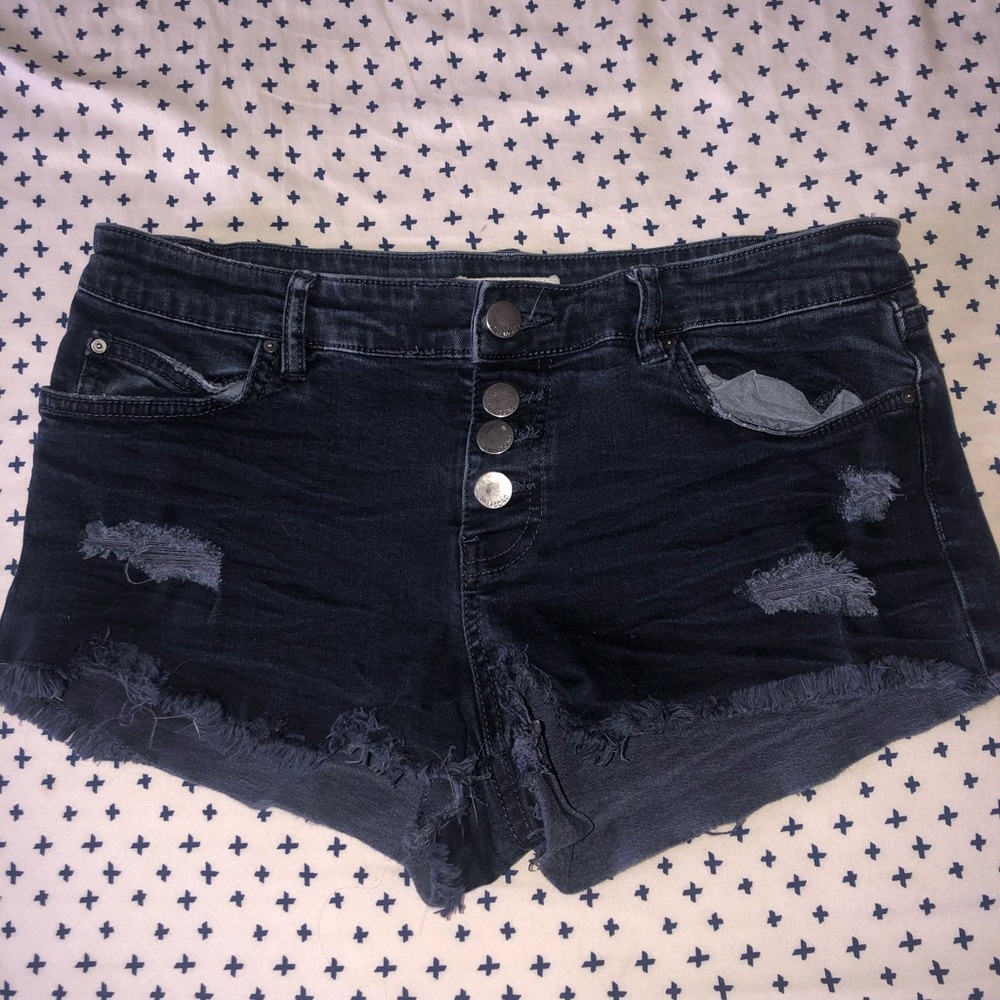 Black shorts
